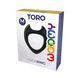 Ерекційне кільце, розмір М - Wooomy Toro M Black SO9933 фото 3