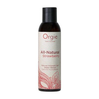 Лубрикант зі смаком Полуниця, на водній основі &ndash; Orgie All-Natural Strawberry (150 мл) SX1496 фото
