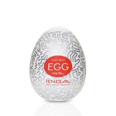 Мастурбатор-яйце Tenga Keith Haring Egg Party SO1650 фото