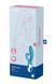 Вібратор-кролик із потрійним відростком, 2 мотори, діаметр 3,6 см - Satisfyer Embrace me Turquoise SO6284 фото 6