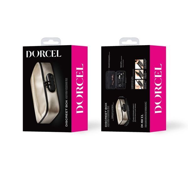 Кейс для секс-іграшок, розкішний золотий Dorcel DISCREET BOX LUXURY GOLD SX1109 фото