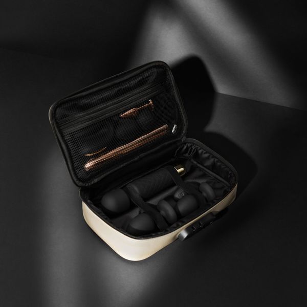 Кейс для секс-іграшок, розкішний золотий Dorcel DISCREET BOX LUXURY GOLD SX1109 фото