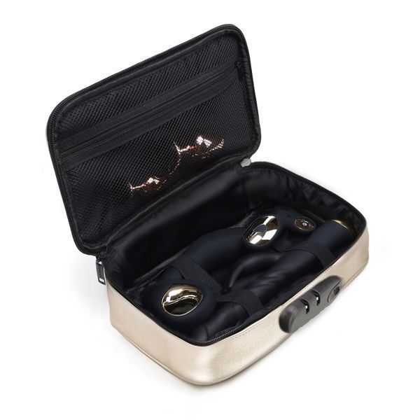Кейс для секс-іграшок, розкішний золотий Dorcel DISCREET BOX LUXURY GOLD SX1109 фото
