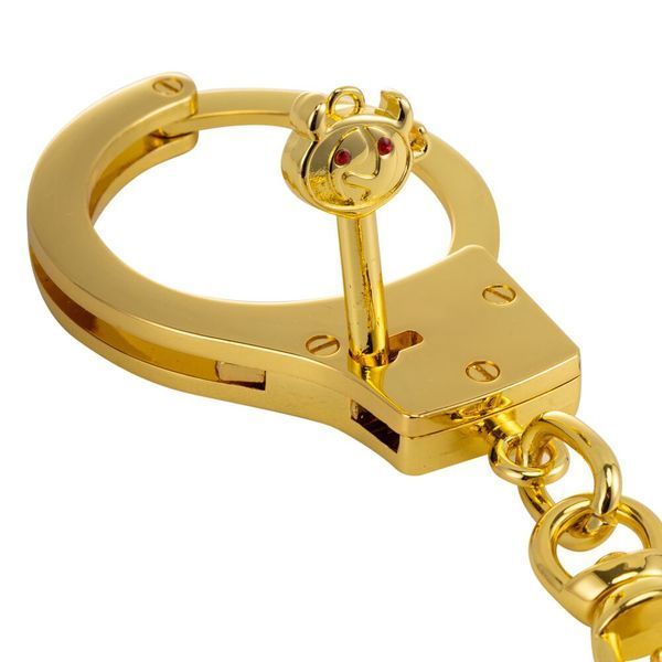 Металеві наручники в розкішному золотому кольорі - LOCKINK Pretty-sub Handcuffs SX0896 фото