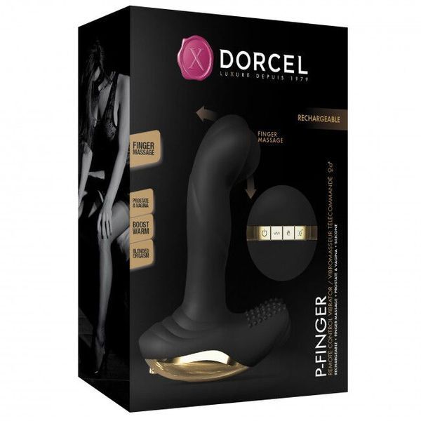 Вібромасажер з &ldquo;масажним пальцем&rdquo; для простати та вагіни Dorcel P-Finger SO4868 фото