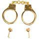 Металеві наручники в розкішному золотому кольорі - LOCKINK Pretty-sub Handcuffs SX0896 фото 7