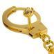 Металеві наручники в розкішному золотому кольорі - LOCKINK Pretty-sub Handcuffs SX0896 фото 2