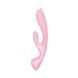 Вібратор-кролик Satisfyer Triple Oh Pink SO7780 фото 8
