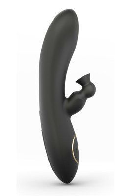 Вакуумний вібратор кролик: 10 режимів вібрації, 3 режими вакуума - Dorcel DIVINE RABBIT SO3818 фото
