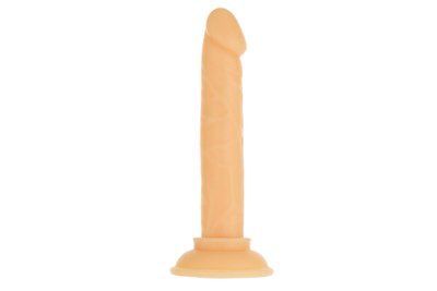 Фалоімітатор, присоска, діаметр 1,9 см, віброкуля в подарунок ADDICTION Tino 5.25&Prime; Silicone Dildo SO7754 фото