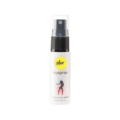 Збудливий спрей для жінок pjur My Spray 20 мл з екстрактом алое, ефект поколювання PJ10470 фото
