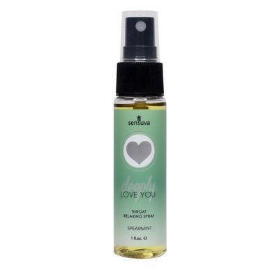 Спрей для глибокого мінету зі смаком М'яти - Sensuva Deeply Love You Spearmint (29 мл) SO7832 фото