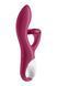 Вібратор-кролик із потрійним відростком, 2 мотори, діаметр 3,6 см - Satisfyer Embrace me Berry SO6285 фото 4
