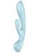 Вібратор-кролик Satisfyer Triple Oh Blue SO7781 фото 1