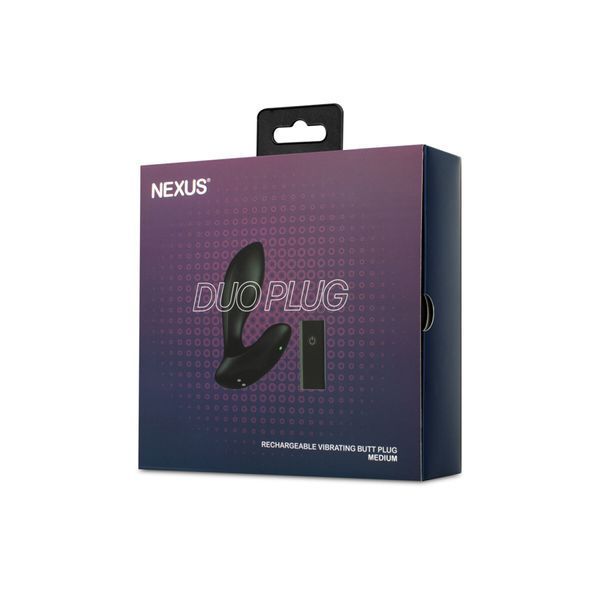 Анальна вібропробка Nexus DUO Plug Medium, пульт ДК SX2411 фото
