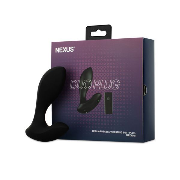 Анальна вібропробка Nexus DUO Plug Medium, пульт ДК SX2411 фото