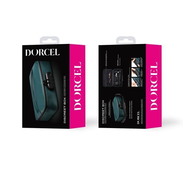 Кейс для секс-іграшок, розкішний зелений - Dorcel DISCREET BOX LUXURY GREEN SX1110 фото