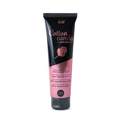 Лубрикант зі смаком Солодка вата, на водній основі, густий та слизький &ndash; Intt Cotton Candy (100 мл) SO2930 фото