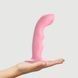Насадка для страпону з подвійною точковою пульсацією Strap-On-Me Tapping Dildo Wave Coral Pink SO9622 фото 4
