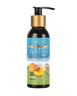 Лубрикант з ароматом Персика, на водній основі &ndash; Sensuva Natural Water-Based Peach (125 мл) SO7834 фото
