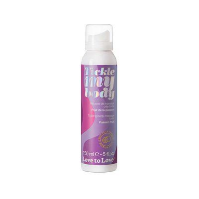 Масажна піна, зволожувальна, аромат Маракуя - Love To Love TICKLE MY BODY Passion Fruit (150 мл) SO1387 фото