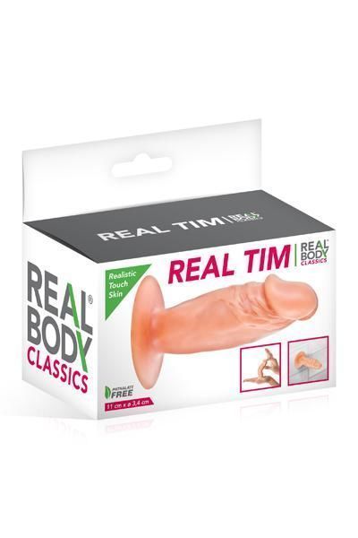 Фалоімітатор Real Body &mdash; Real Tim Flash, TPE, діаметр 3,4 см SO2216 фото