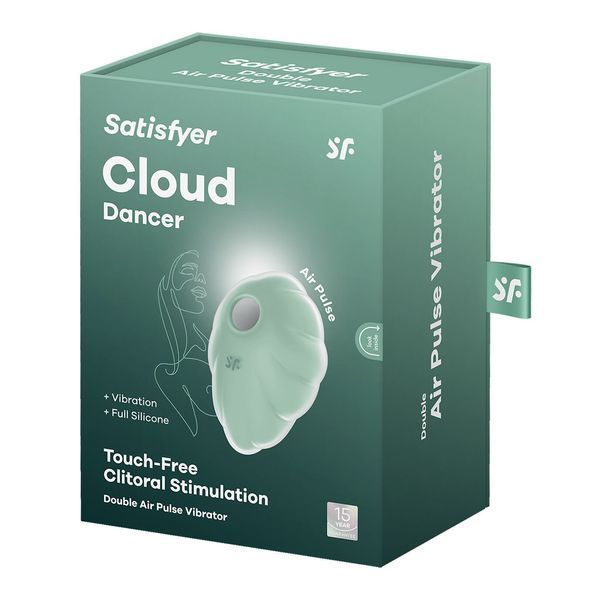 Вакуумний вібратор Satisfyer Cloud Dancer (Mint) SO8973 фото