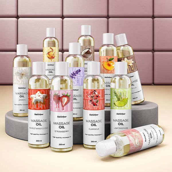 Масажна олія Satisfyer Massage Oil Lemongrass 250 мл SX2704 фото