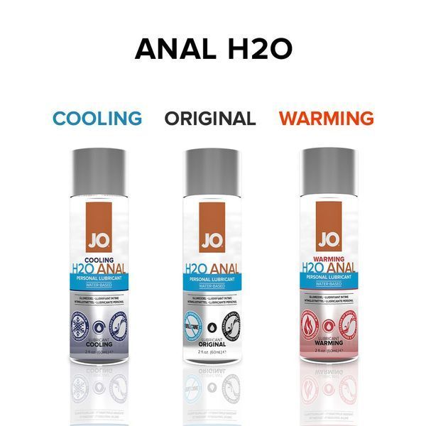 Анальна змазка на водній основі, рослинний гліцерин - System JO ANAL H2O ORIGINAL (240 мл) SO1694 фото
