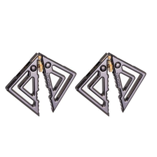 Затискачі для сосків з легкої підвіскою - LOCKINK Adjustable Nipple Clamps with Light Pendant Grey SX0849 фото