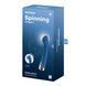 Вібратор з ротацією, плоский майданчик для стимуляції точки G - Satisfyer Spinning G-Spot 1 Blue SX0556 фото 8