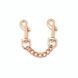 Шкіряні наручники Liebe Seele Rose Gold Memory Wrist Cuff SO9496 фото 8