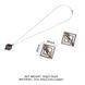 Затискачі для сосків з легкої підвіскою - LOCKINK Adjustable Nipple Clamps with Light Pendant Grey SX0849 фото 2